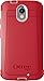 OtterBox DEFENDER Case for MOTOROLA DROID TURBO 2 - Retail Packaging - FIRE WITHIN (SLEET GREY/SCARLET RED)