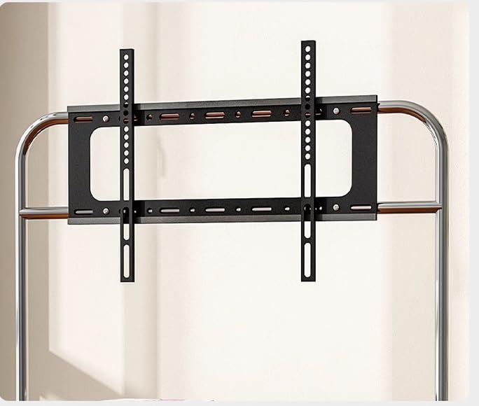 Soporte universal para TV con estantes y ruedas miniatura 3