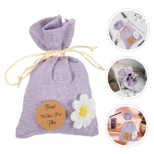 Alipis 10 bolsas de algodón vacías lavanda para sachet miniatura 4