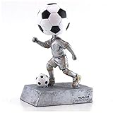 Decade Awards Soccer Bobblehead Trophy - Futbol Bobblehead Award - 5.5 Inch Tall - Customize Now