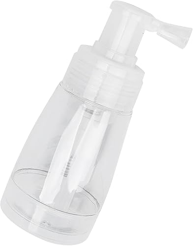 Miniatura 6 de Botella de spray de polvo para el cabello, botella de spray recargable vacía transparente, herramienta de peinado para el cabello, contenedores