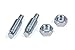 XS Power 587 Zinc Plated Hardened Steel Stud Adaptor (M6 to 3/8" Thread)