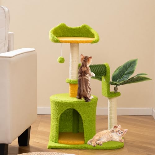 PETSITE Árbol para Gatos 31 pulgadas con Rascador y Condo miniatura 2