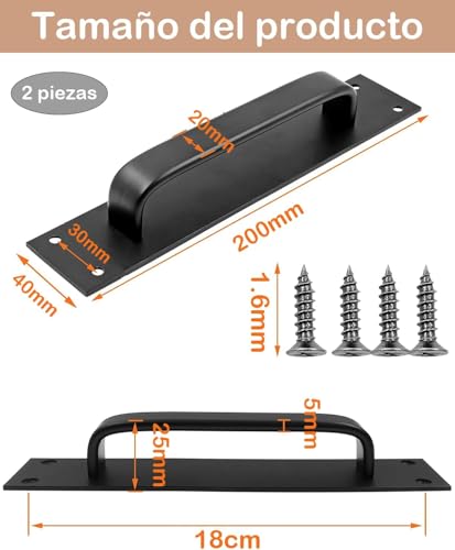 Manijas para puertas de aluminio 14 Imagen adicional