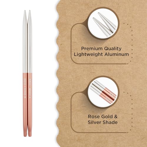 Image of Knitter's Pride Rosemist Normal Interchangeable Circular Needles 5 inch inch (13cm) - US Size 6 (4mm)