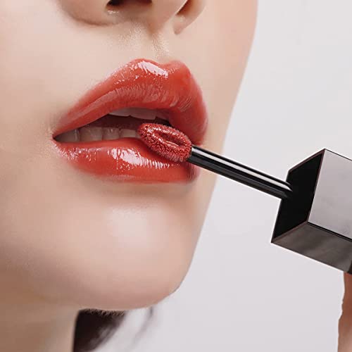 Ready To Shine Fabulous Hydrating Lip Glow Oil/Lip Gloss-Clean Beauty #104 Orange Nude, Nourishing Lightweight Natural Look, Enhances & Deeply Protects Lips, Cruelty Free, 0.14Fl/Oz.(104- #Allure) #TOP3