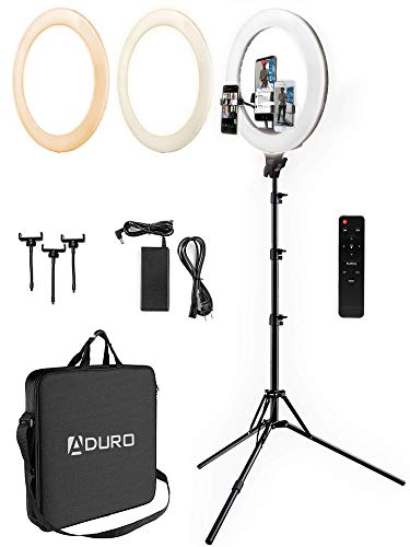 Aduro U-Stream Ring Light Tripod Stand [Executive 18