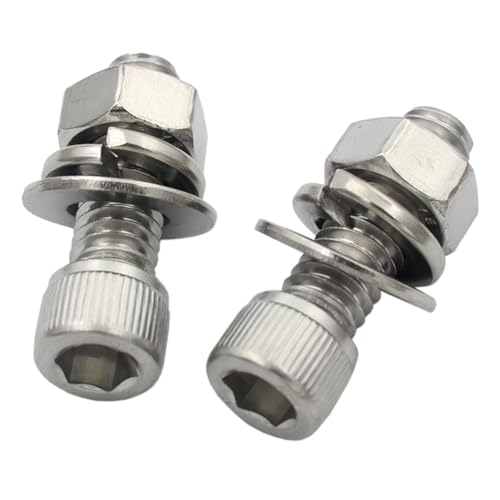 Vis à tête cylindrique 5/16 anti-rouille pour stopper le desserrage des écrous