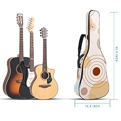 Housse de transport étanche pour guitare avec bandoulière réglable Motif cercles roses, Multicolore 03., 42.9×16.9×4.7… - Les Beatles, Paul McCartney, John Lennon, RIngo Starr, George Harrison Housse de transport étanche pour guitare avec bandoulière réglable Motif cercles roses, Multicolore 03., 42.9x16.9x4.7… – Image 5