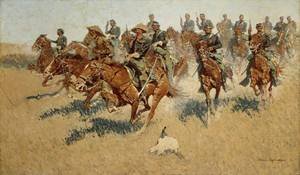 Peinture à l'huile d'art pour salon chic The Southern Plains 1907