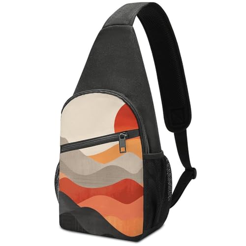Mochila de bandolera ligera para senderismo y viaje miniatura 1