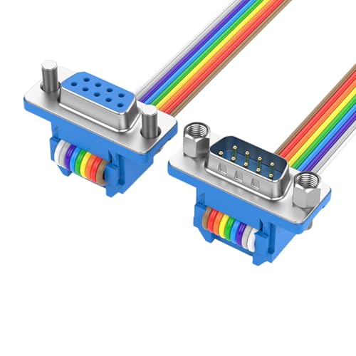 SZYDD Straight Through RS232 Serials Extension Cable 9Pin Male to Female Connecting Line for Peripherals Connectivitys Crimp Type Cable Data Cable