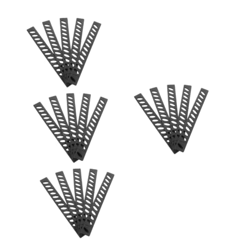 JECOMPRIS 4sets Plastic Cutter Covers Non Slip Blade Guards for Kitchen Knives Blade Protectors for Safe Transport for Camping Bbqs and Picnics 5pcs*4