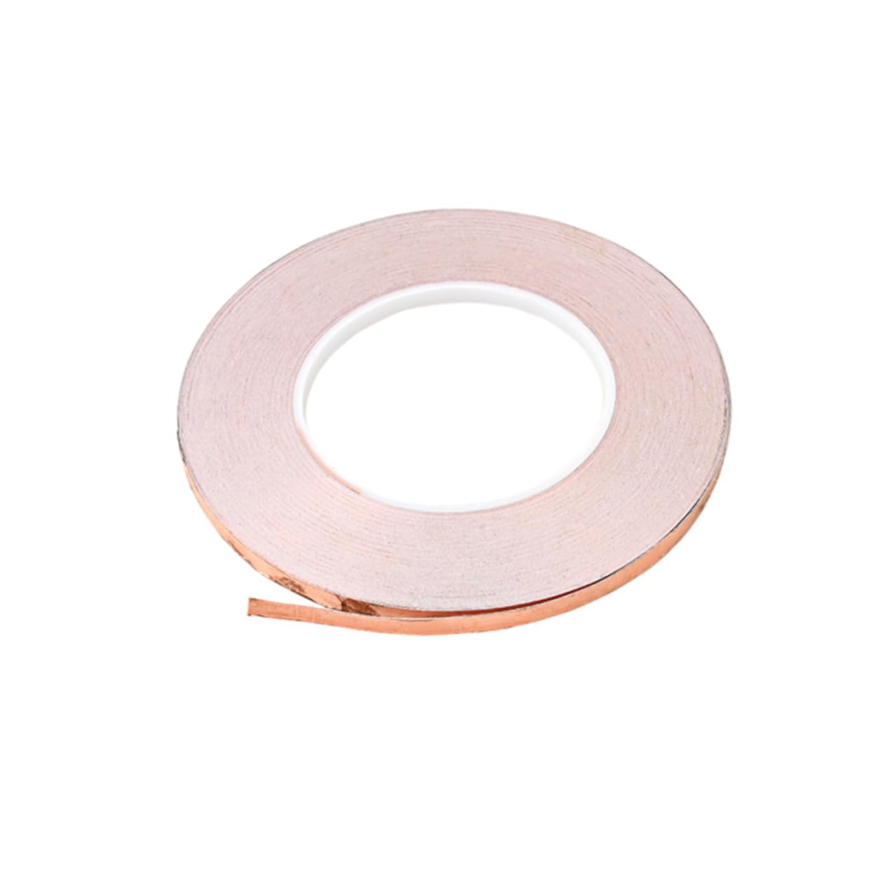 DINHEAROM 1 Roll Conductive Copper Foil Tape Shielding Tape for Noise Reduction EMI Blocking and Wear Resistant for Guitar and Electronics Applications