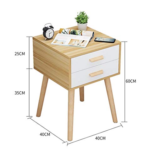 Table de chevet simple et table basse de salon en bois assemblable