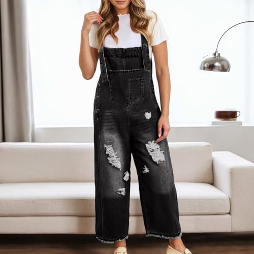 Combinaison Pants Confortable avec Poches et Tissu Extensible