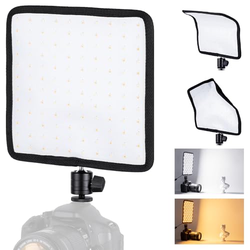 Panel de luz LED Falconeyes RX-8TDs flexible para evitar sombras en vídeo y fotos de estudio