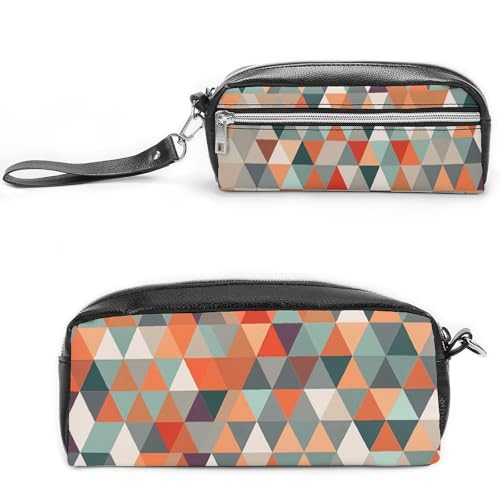 Estuche para lápices geométrico: tu aliado suave y compacto para el día a día
