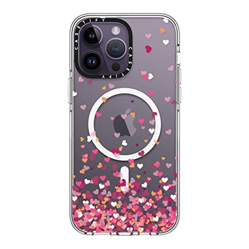 CASETiFY NA iPhone 14 Pro Max P[X [΂݂ɂf/2m̗NA/MagSafe ɑΉ] - Confetti Hearts