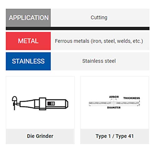 Diablo Metal Cut-Off Disc for Heavy-Duty Cutting of Metal - 14