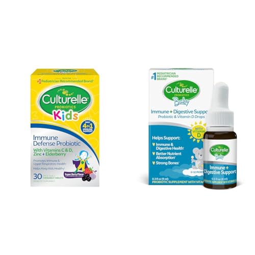 Culturelle Immune Defense Probiotic with Vitamin C, Vitamin D and