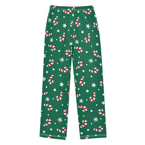 ZZKKO Candy Christmas Boys Pants for Kids Jogger Pants with Pockets S-XL