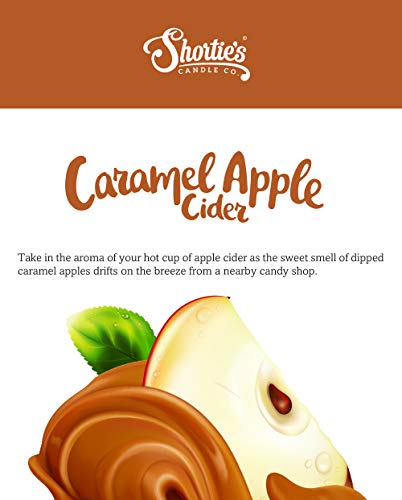 Caramel Apple Cider Premium Tealight Candles - Highly Scented With Essential Oils - 6 Beige Tea Lights - Beautiful Candlelight - Made In The Usa - Bakery & Food Collection #TOP4