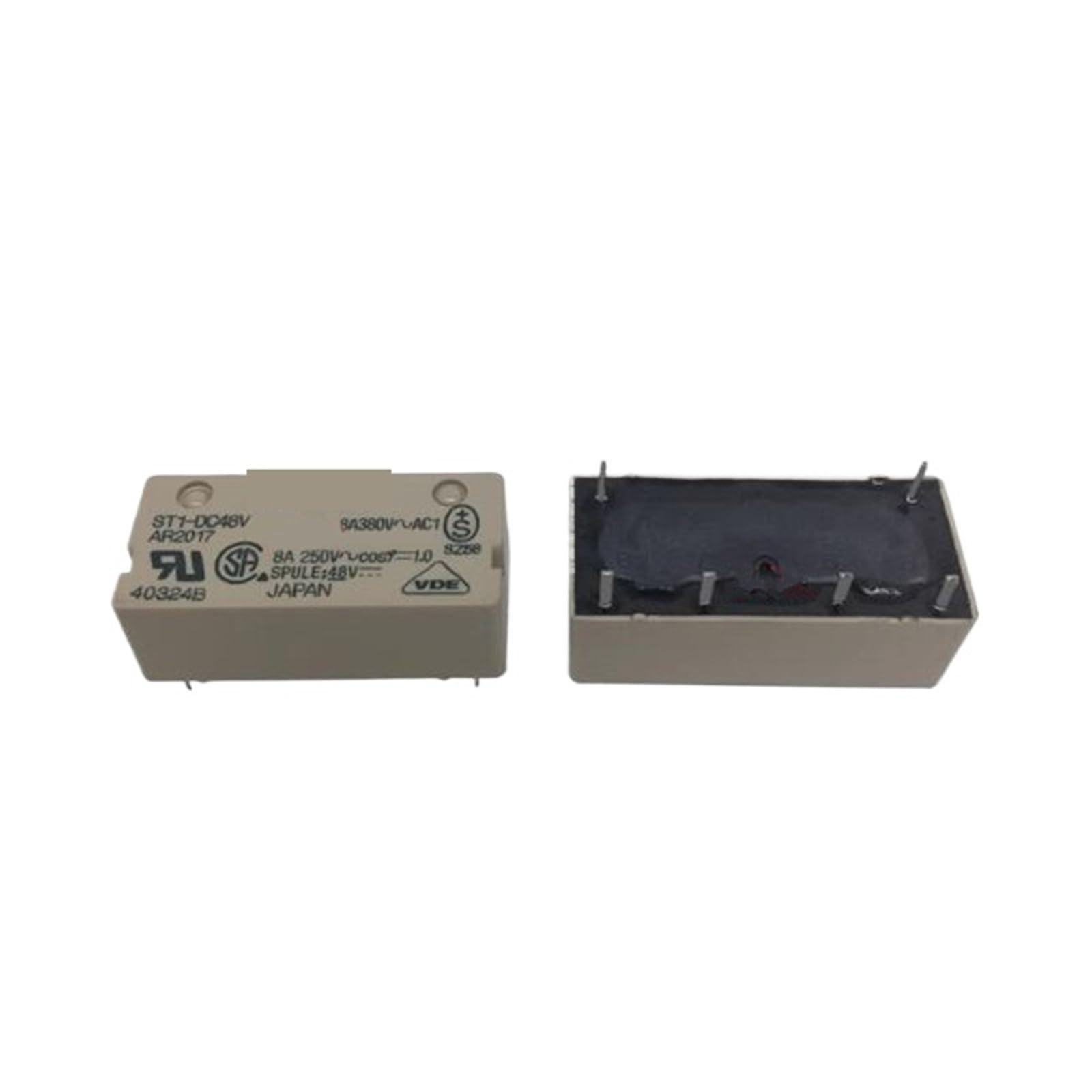 Relais electromecanique ST1-DC48V 48VDC 6PIN pour automatisme