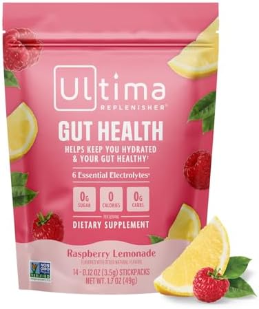 Ultima Replenisher Gut Health Supplement and Electrolytes Powder ...