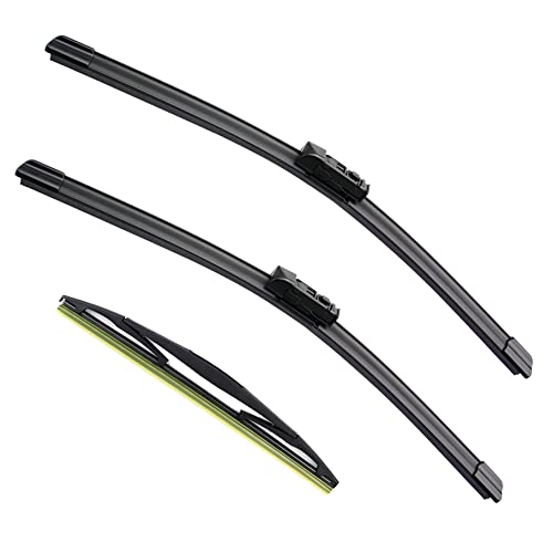 3 Factory Wiper Blade Replacement for Subaru Impreza 2017-2020 2021 2022 2023 Crosstrek 2018-2021 2022 2023 Original Equipment Windshield Wiper Blades Set - 26'/16'/12'(Set of 3) Top Lock