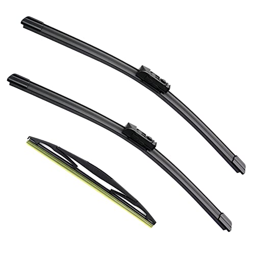 3 Factory Wiper Blade Replacement for Subaru Impreza 2017 2018 2019 2020 2021 Crosstrek 2018 2019 2020 2021 Original Equipment Windshield Window Wiper Blades Blades Set - 26'/16'/12'(Set of 3)