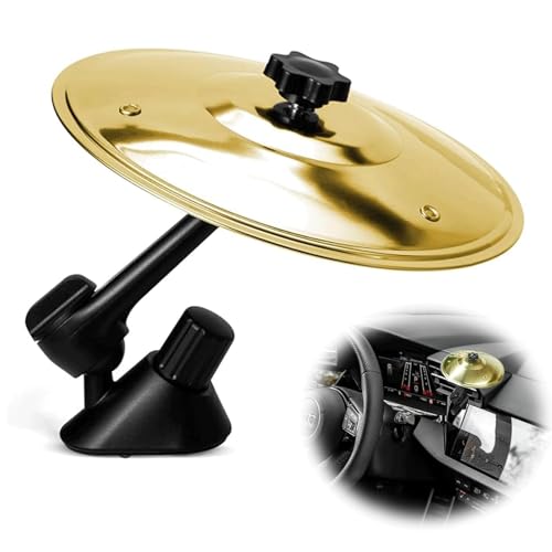 Mayoii Premium Auto Becken Air Vent mit Musikalisches Crash Becken-Design 360° drehbar sicherer