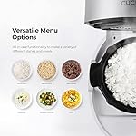 CUCKOO CRP-MHTR0309F 3-Cup (Uncooked) / 6-Cup (Cooked) Induction Heating Twin Pressure Rice Cooker & Warmer with Nonstick Inner Pot, 15 Menu Modes, 3 Voice Guide, Auto Clean (White) - Image 3