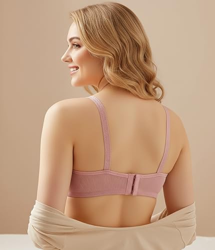 Image of DClub Nursing Maternity Bra Women's Seamless Lace Bras Wireless Breastfeeding Bra Breathable Bralette Pregnant Bras.