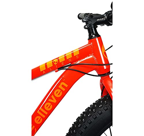Bicicleta Aro 26 Bike Fat Boy Elleven Aliens 21v Laranja