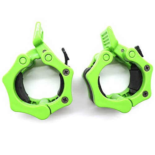 Tioamy Barbell Clamps Olympic Spinlock Collars Dumbbell Clips Weight Lifting Bar Lock Quick Release Professional Barbell Buckle 1 Pair for Gym Exercise Fitness Body Building 50 mm - Image 5