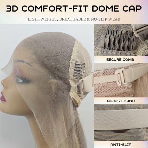 Perruque blonde body wave pour changer de look instantanément lors de vos soirées et mariages - 3