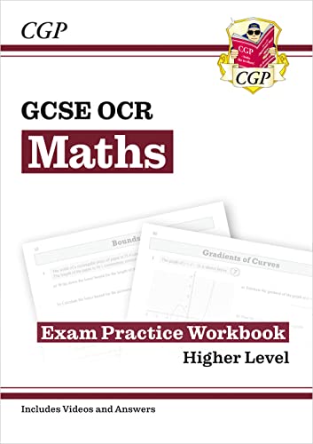 New GCSE Maths OCR Exam Practice Workbook: Higher - includes Video Solutions and Answers: ideal for the 2023 and 2024 exams