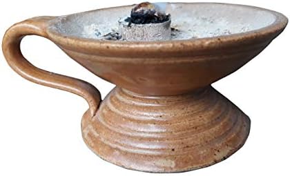 Buddha Crafts Tibetan Ceramic Charcoal Frankincense Burner
