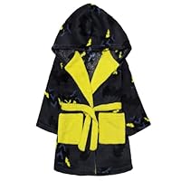 SUN CITY Batman DC Comics Boys Winter Fleece Dressing Gown 6992