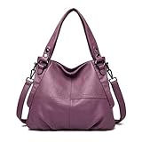 ❀Struktur: 2 große mittlere Reißverschlusstaschen, 1 offene Fächer für Handytasche / Brieftasche, 1 innere kleine Tasche und 1 hintere Reißverschlusstasche. Halten Sie Ihre täglichen Artikel gut organisiert.