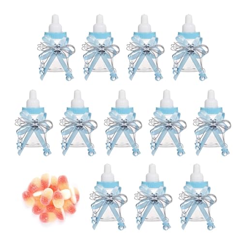 Cadeaux de fête pour biberons,Cadeaux pour biberons | Coffret cadeau bouteilles de bonbons,Boîte à bonbons, fournitures de cadeaux de fête, petits pour décorations de prénatale pour nouv