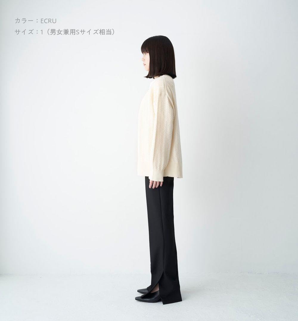 Amazon.co.jp: 佐藤健 カーディガン オフホワイト abyts 男女兼用M  