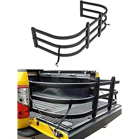 TKMAUTO Black Truck Bed Extender for Tacoma 2005-2023&Jeep Gladiator 2020-2023& Hyundai Santa Cruz 2022-2023 Cover