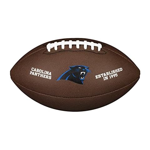 Wilson American Football NFL TEAM LOGO, Offizielle Größe, Mischleder Cover