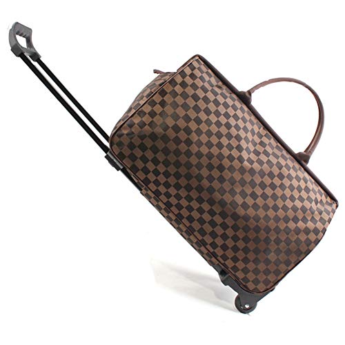 Valise cabine ultra légère 2,6 kg WolFum chariot 51 cm double confort