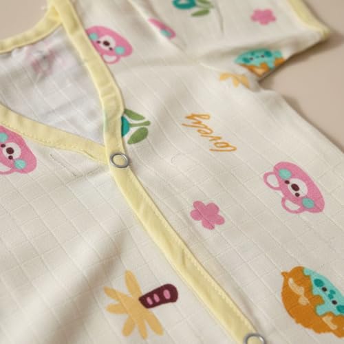 Image of V2M Cotton Jhabla New Born Baby Clothes