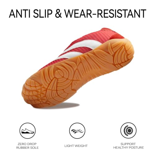 Image of Barefoot Shoes Women Casual Sneakers,Wide Toe Box Shoe Women Zero Drop Shoe | Barefoot Shoes Men,Minimalist Trail Running Shoe,Non-Slip Lightweight Breathable Comfortable Fashion Walking Hiking Shoes