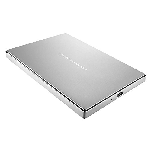 LaCie Disque dur portable 2.5 'Porsche Design USB-C, USB...