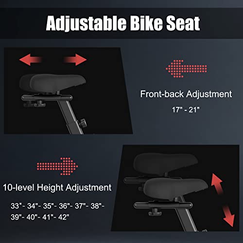 Goplus Air Bike with Tablet Holder